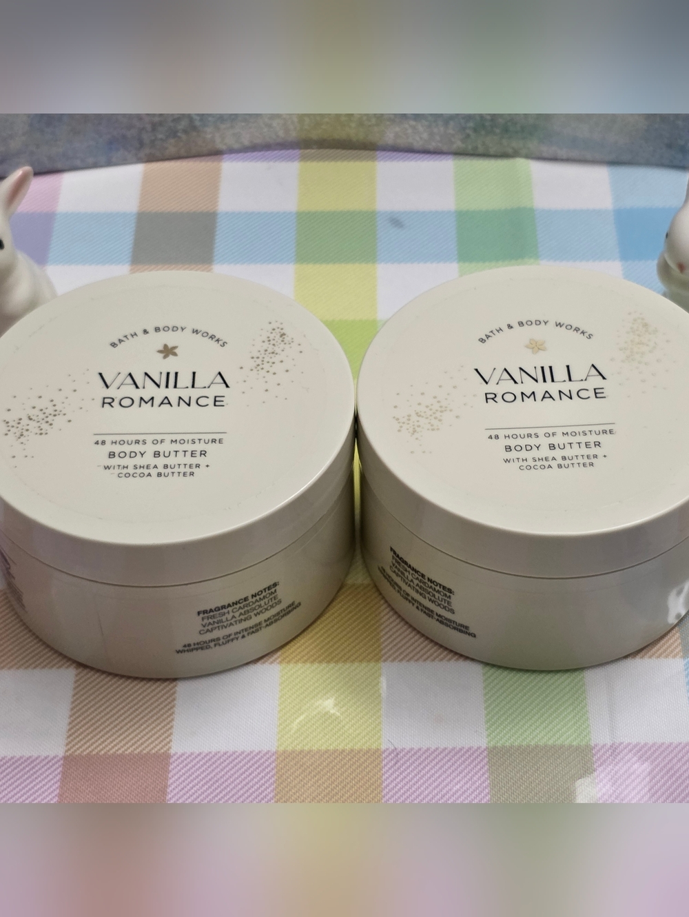 Bath & Body Works Vanilla Romance Body Butter Set of 2 NEW Rare 6.5oz Each